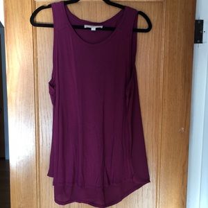 Loft Mixed Media Tank